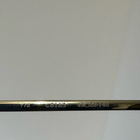 Eyevan 7285 Titanium Rim Sunglasses Style 722 Grey Lens size 49-22-148 - Picture 3 of 6